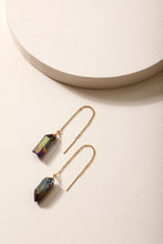 Load image into Gallery viewer, Fae Earrings - Rainbow Titanium Quartz