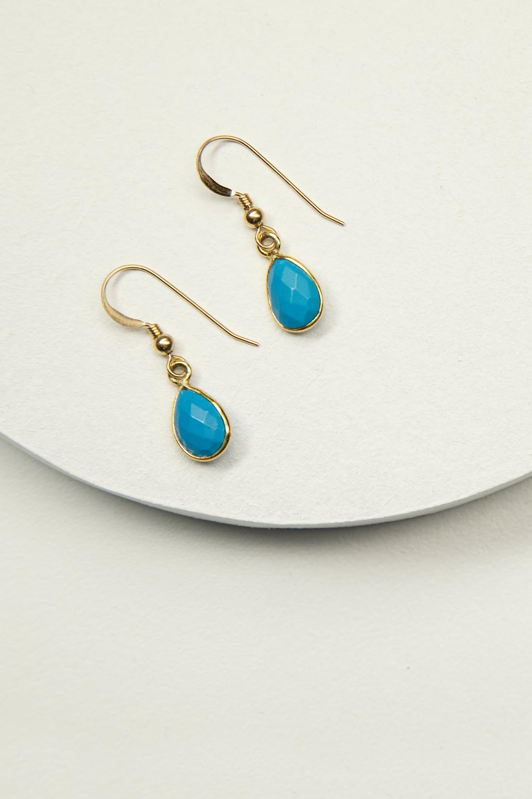 Turquoise Hook Earrings