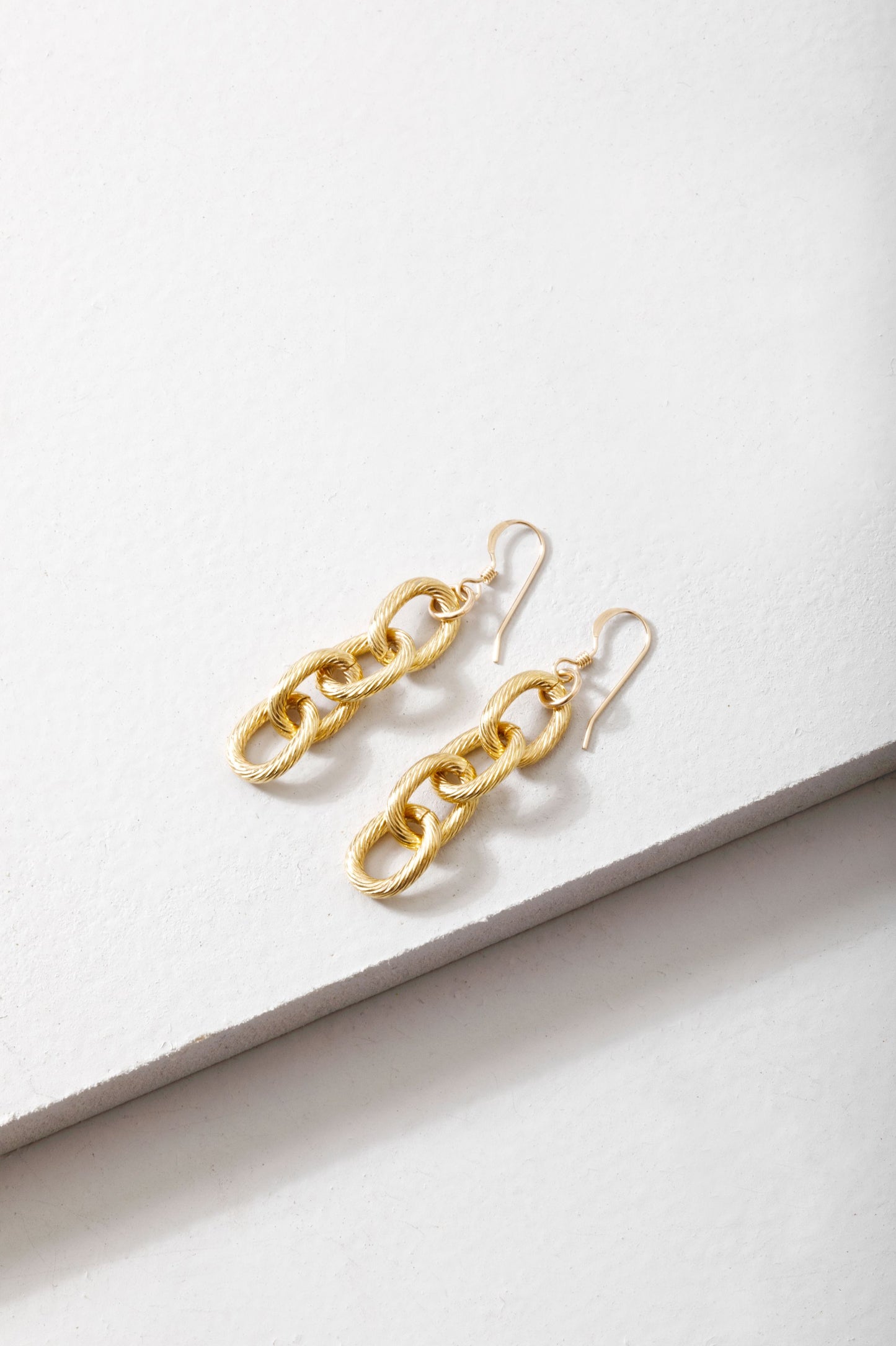 Twisted Chain Earrings