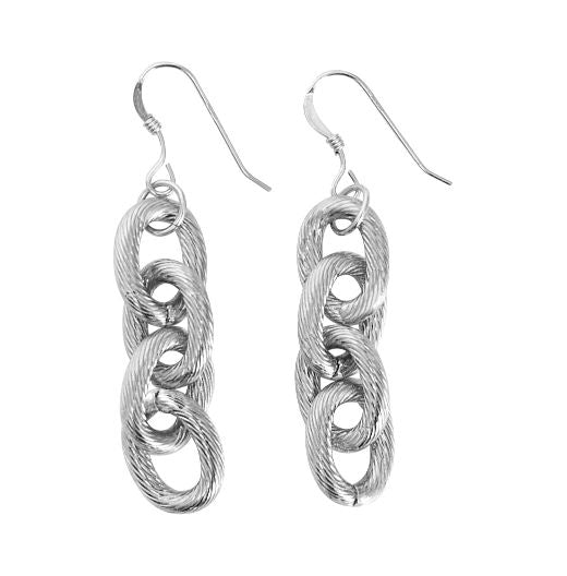 Twisted Chain Earrings